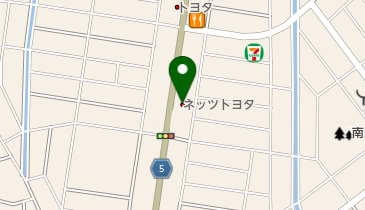 ネッツトヨタ千葉南流山店の地図画像