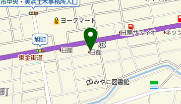 千葉日産カーパレス都町店の地図画像