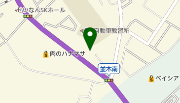 Honda Cars千葉U-Select富里インターの地図画像