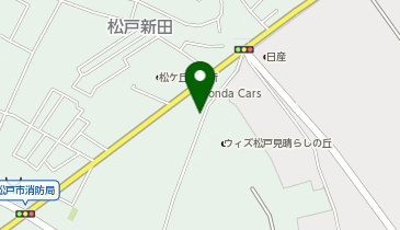 Honda Cars西千葉U-Select松戸北の地図画像