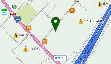 千葉スバル成田店の地図画像