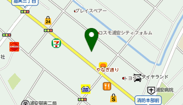 千葉スバル浦安店」(浦安市-スバル-〒279-0002)の地図/アクセス