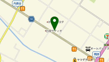 千葉スバル茂原店の地図画像