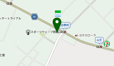 千葉スバル長沼店の地図画像