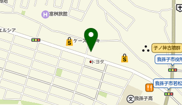 千葉スバル我孫子店の地図画像