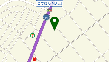 ダイハツ千葉販売U-CAR16号の地図画像