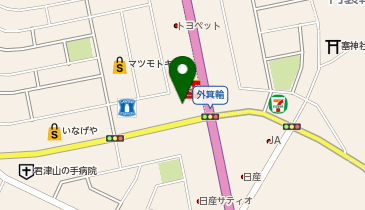 ダイハツ千葉販売君津店の地図画像