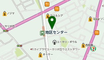 ダイハツ千葉販売ユーカリが丘店の地図画像