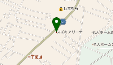 スズキアリーナ鎌ヶ谷の地図画像