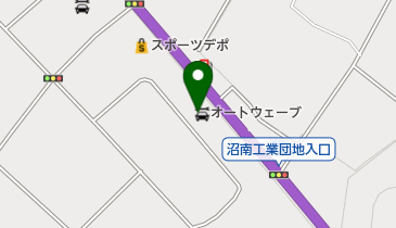 オートウェーブ柏沼南店の地図画像