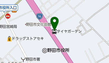 タイヤガーデンエムテックの地図画像