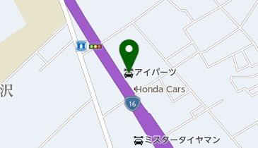 アイパーツ千葉野田店の地図画像
