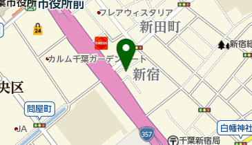 タイヤ流通センター千葉中央店の地図画像