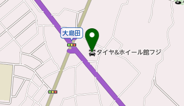 タイヤ&ホイール館フジスペシャルブランド柏沼南店の地図画像