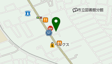 タイヤ流通センター千葉松戸店の地図画像