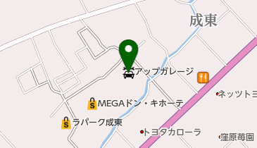 タイヤ流通センター千葉成東店の地図画像