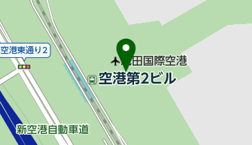 トヨタモビリティサービス成田空港第2ビル貸渡カウンターの地図画像