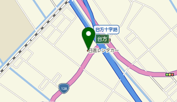 日進レンタカー東金営業所の地図画像