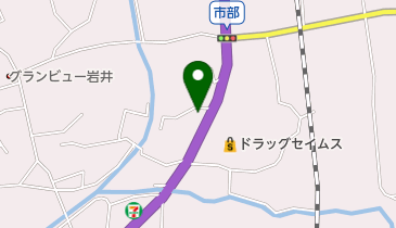 (有)高山自動車の地図画像