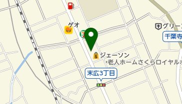 (有)栄板工業千葉中央の地図画像