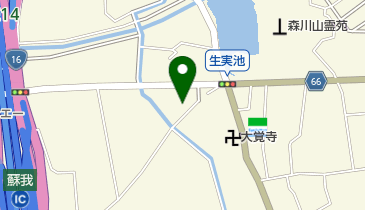 カーコンビニ倶楽部生実店(コーワ)の地図画像