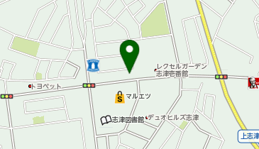 天丼てんや志津店の地図画像