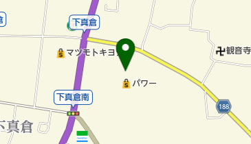 一口茶屋館山パワーコメリ店の地図画像