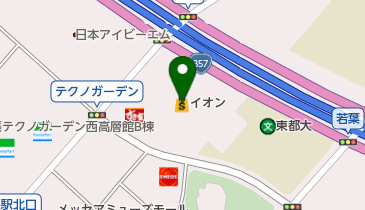ペッパーランチイオン海浜幕張店の地図画像