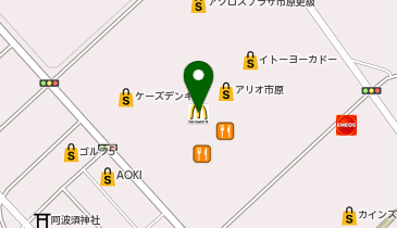 ペッパーランチアリオ市原店の地図画像