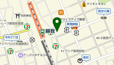 ウェンディーズファーストキッチン蘇我駅前店の地図画像