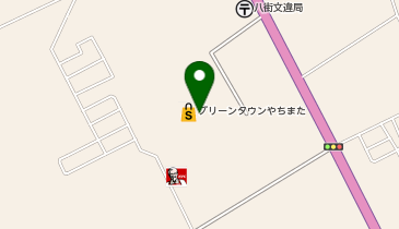 マクドナルドイオン八街店の地図画像