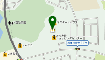 マクドナルドおゆみ野ミスターマックス店の地図画像