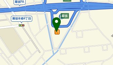 マクドナルドパサール幕張上り店の地図画像