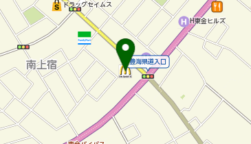 マクドナルド126東金店の地図画像