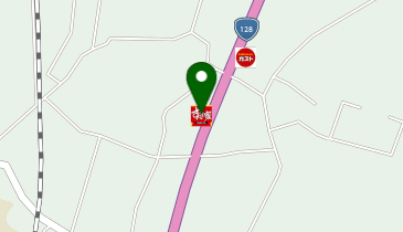 すき家大原店の地図画像