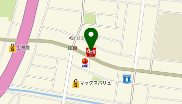 すき家木更津店の地図画像