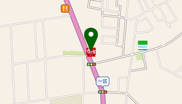 すき家409号八街店の地図画像