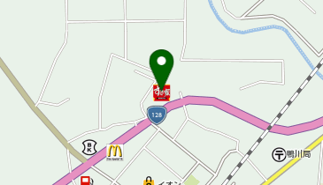 すき家128号鴨川店の地図画像