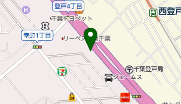 馬車道千葉幸町店の地図画像