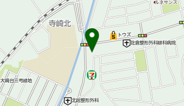 生そばあずま佐倉店の地図画像