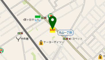 デニーズ鎌ヶ谷初富店の地図画像