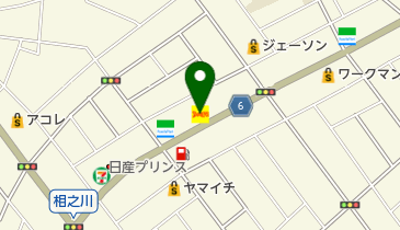 デニーズ南行徳店の地図画像