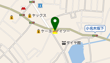 デニーズ四街道店の地図画像