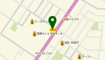 デニーズ茂原北店の地図画像