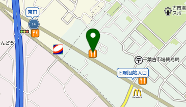 ステーキのどん古市場店の地図画像