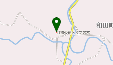自然の宿・くすの木の地図画像