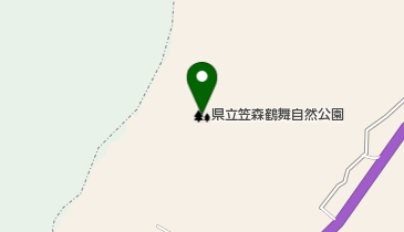 県立笠森鶴舞自然公園の地図画像