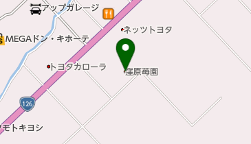 窪原苺園の地図画像