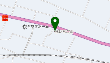 林いちご園の地図画像