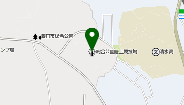 野田市総合公園陸上競技場の地図画像